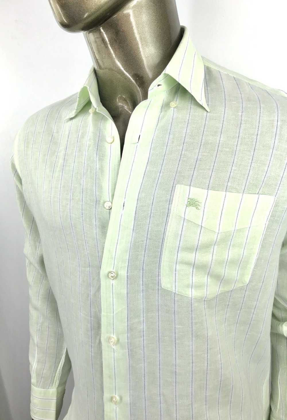 Burberry 🔥 Burberry London light Green Shirt M l… - image 2