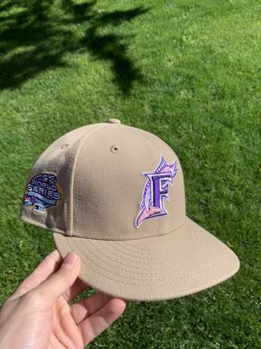 Hat Club New Era 7 5/8 Montreal Expos Cap Sandstorm W/ Pin Pink UV