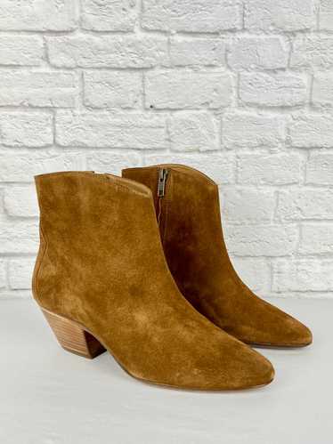 Isabel Marant Dacken Suede Ankle Boots, Size 37, C