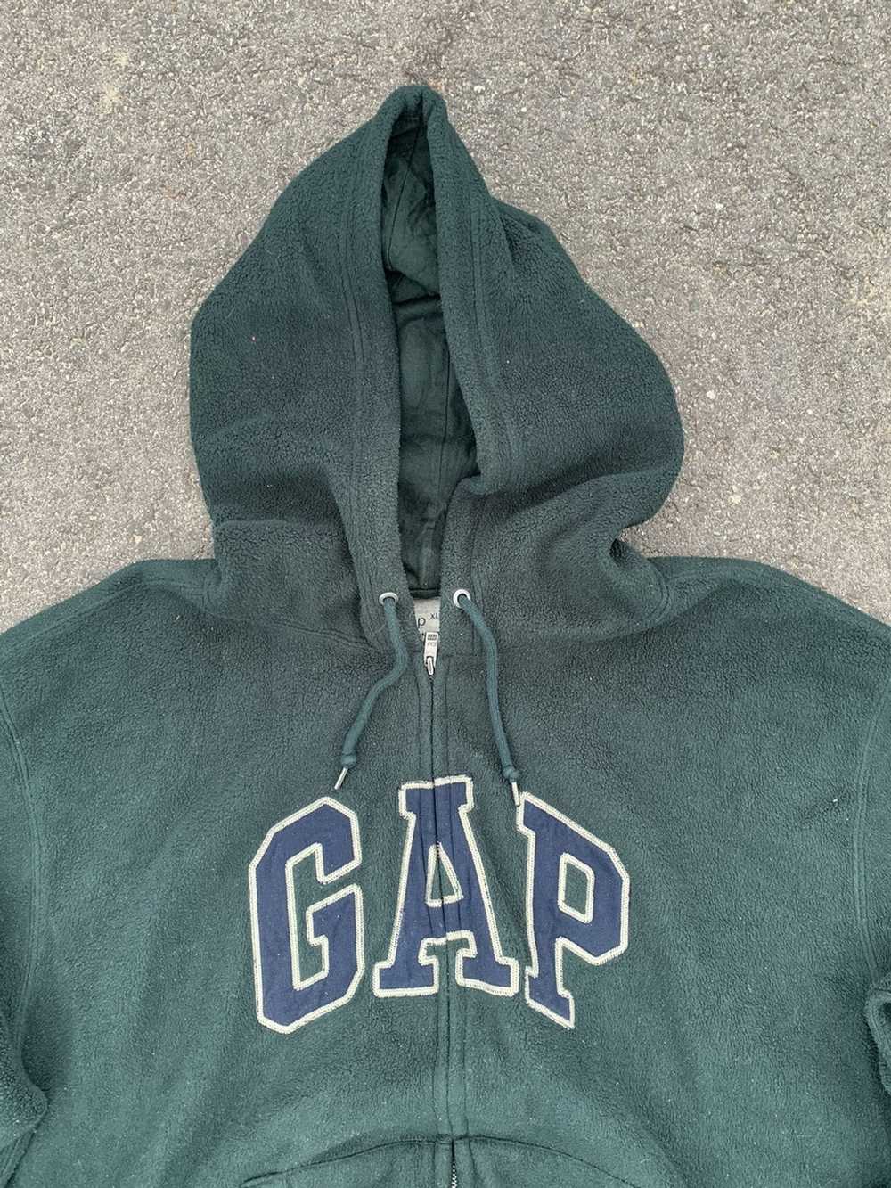 Gap × Streetwear × Vintage Vintage Gap Full Zip H… - image 3