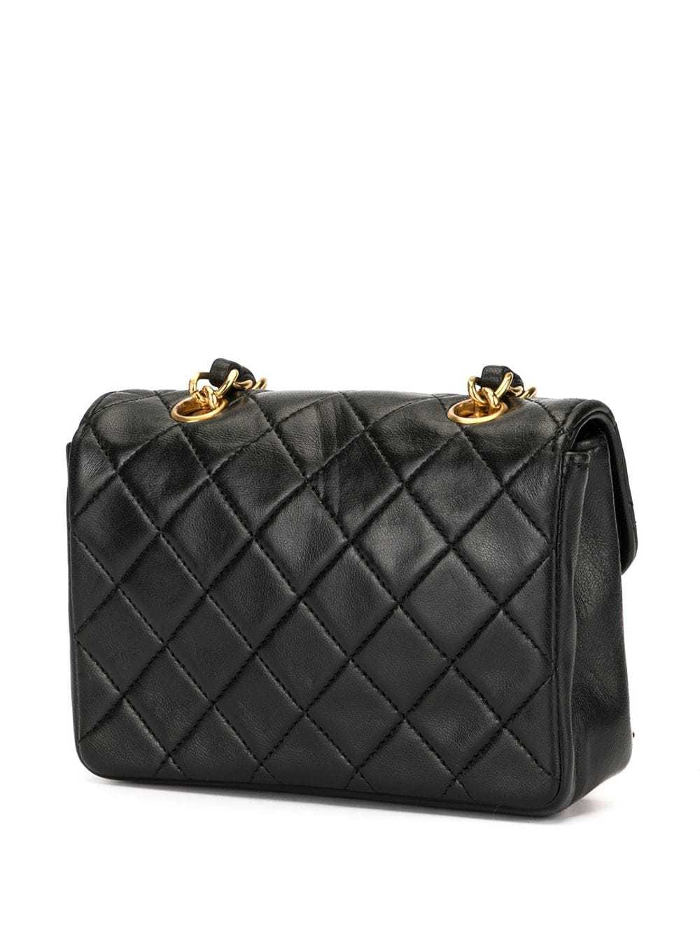 CHANEL Pre-Owned mini diamond quilted crossbody b… - image 3