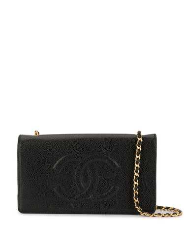 CHANEL Pre-Owned CC embroidered WOC - Black - image 1