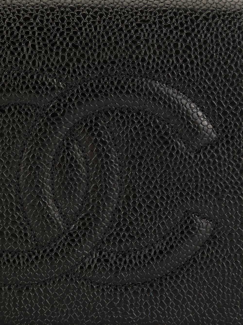 CHANEL Pre-Owned CC embroidered WOC - Black - image 4