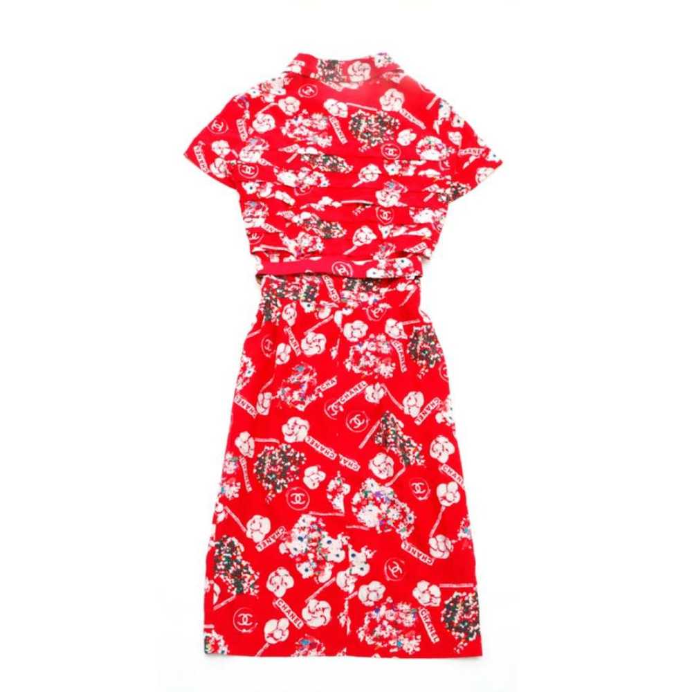 Chanel Silk mid-length dress - image 10