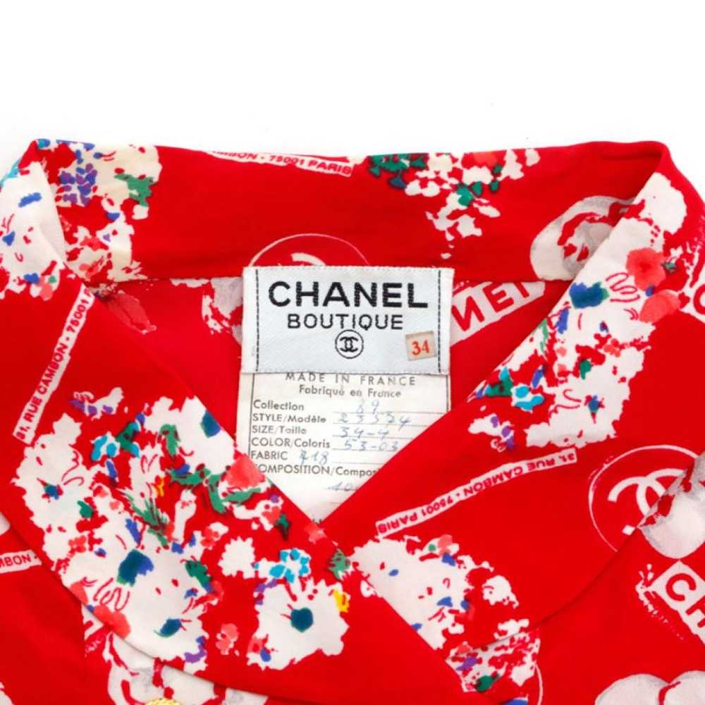 Chanel Silk mid-length dress - image 12