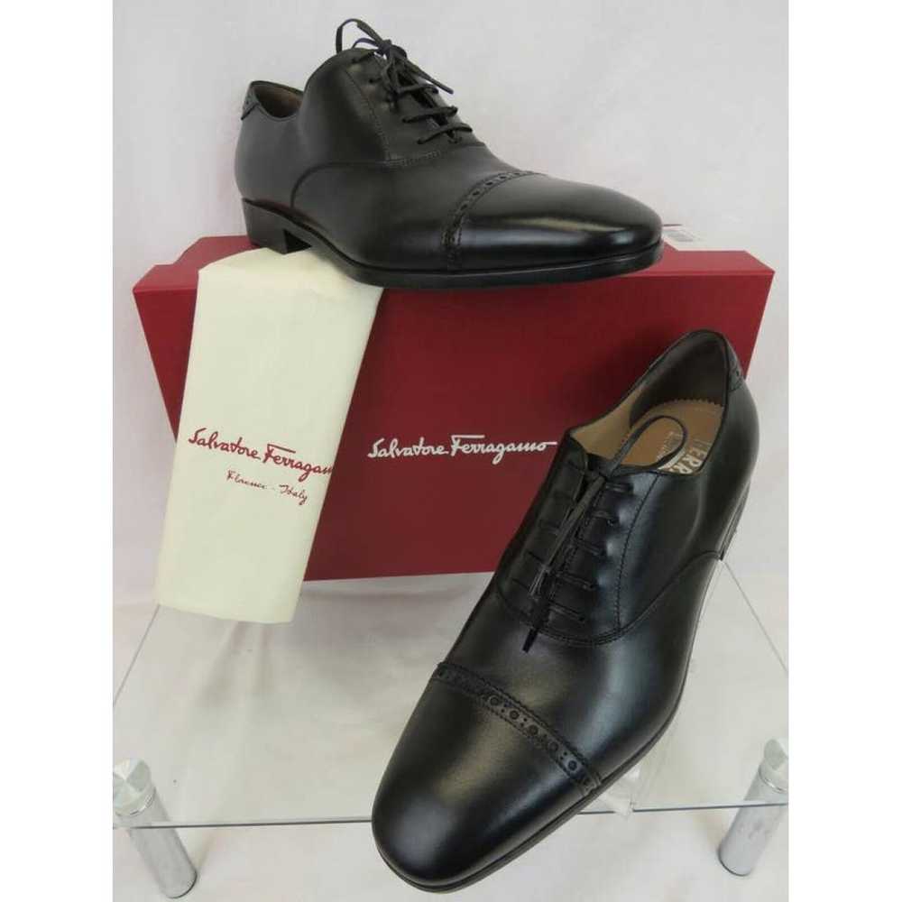 Salvatore Ferragamo Leather lace ups - image 7