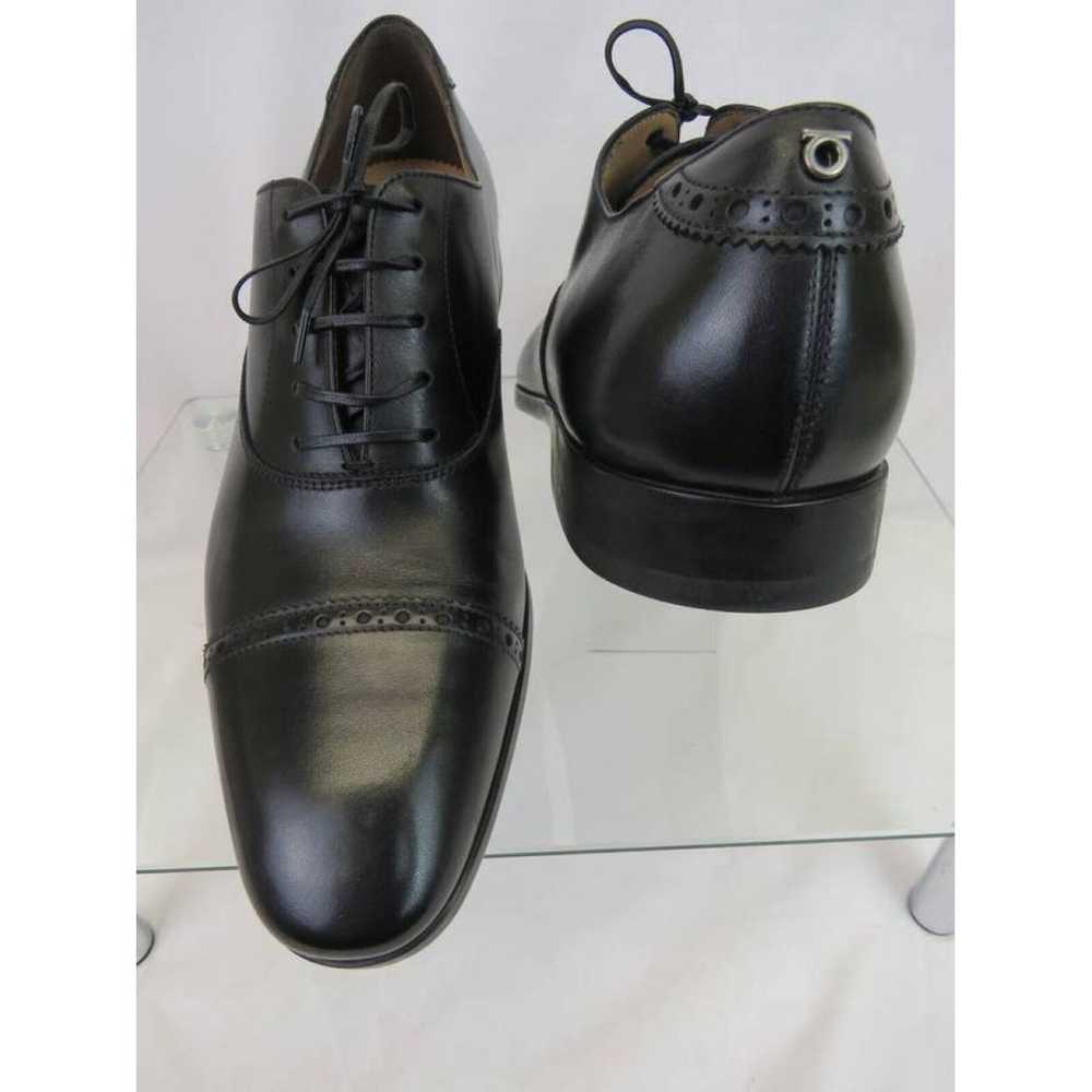 Salvatore Ferragamo Leather lace ups - image 2