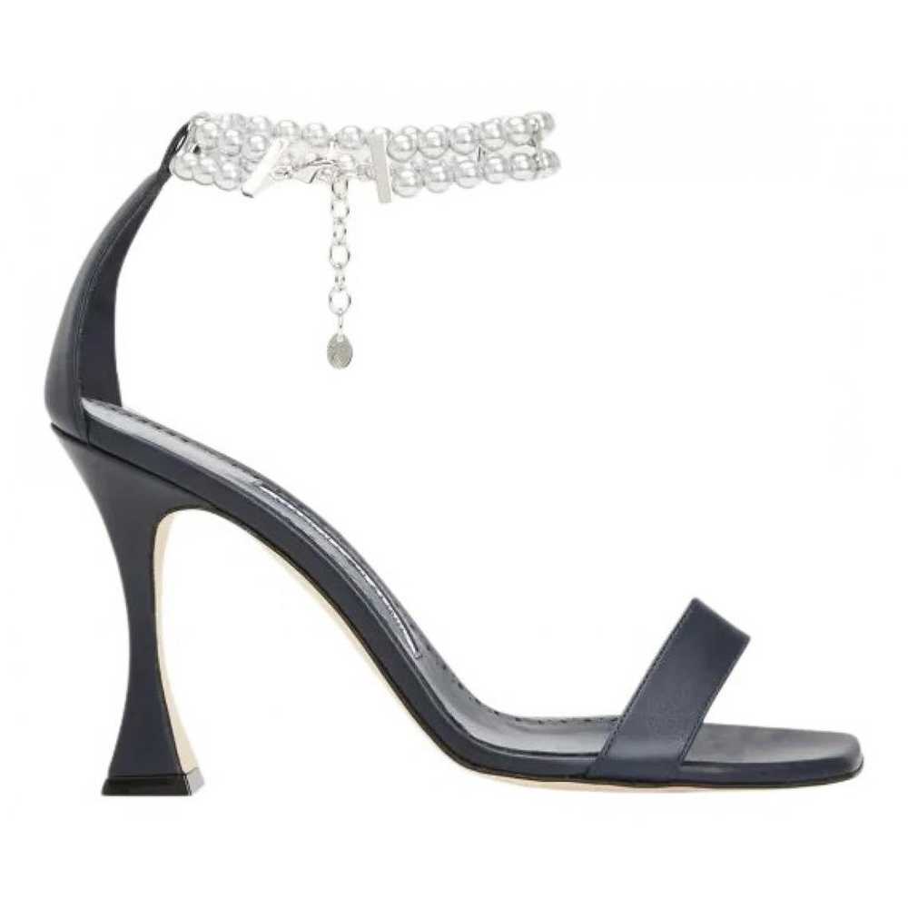 Manolo Blahnik Leather sandals - image 1