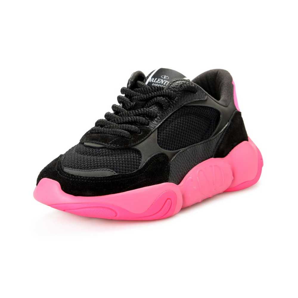 Valentino Garavani Leather low trainers - image 2