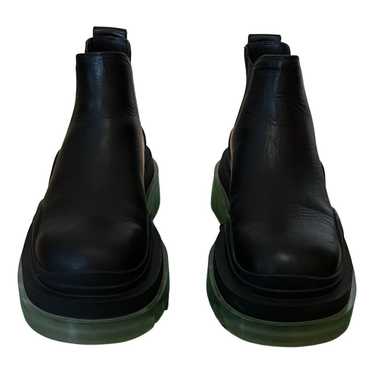 Bottega Veneta Tire leather ankle boots - image 1