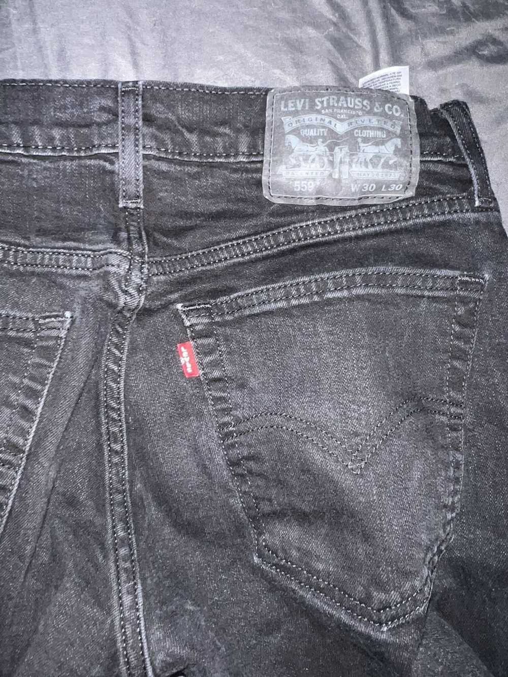 Levi's × Streetwear × Vintage Black Levi Jeans - image 3