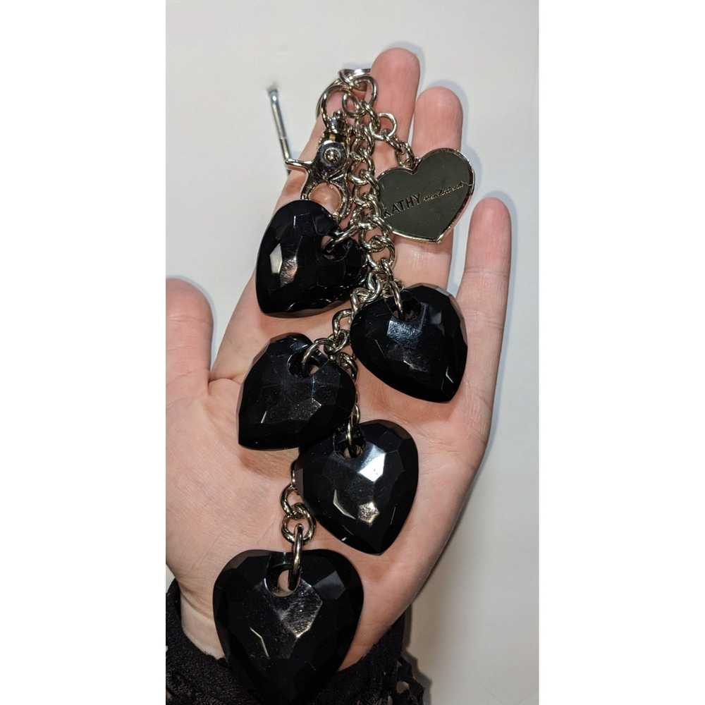 Other Kathy Van Zeeland Gothic Heart Key Chain - image 1