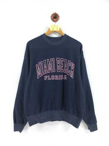 Pacific & Co Vintage Miami Beach Florida Pullover 