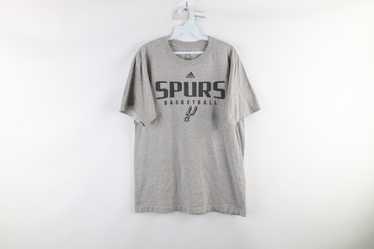 San Antonio Spurs Men's Ebbets Field Basketball Cream T-Shirt