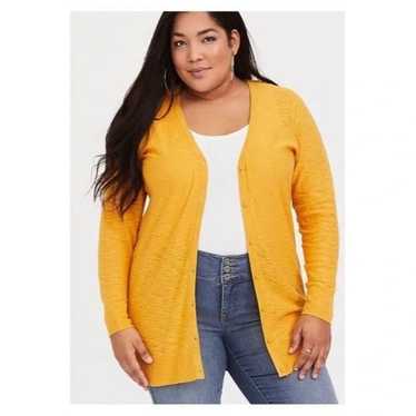 Other Torrid 2X Button Front Boyfriend Cardigan Sw