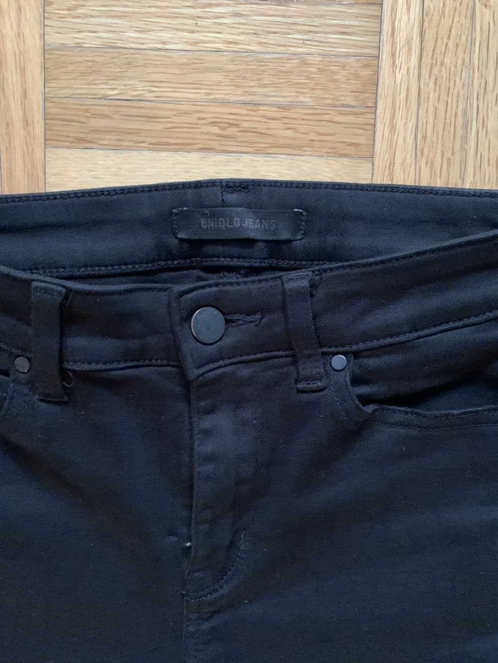 Uniqlo Uniqlo black slim jeans - image 2