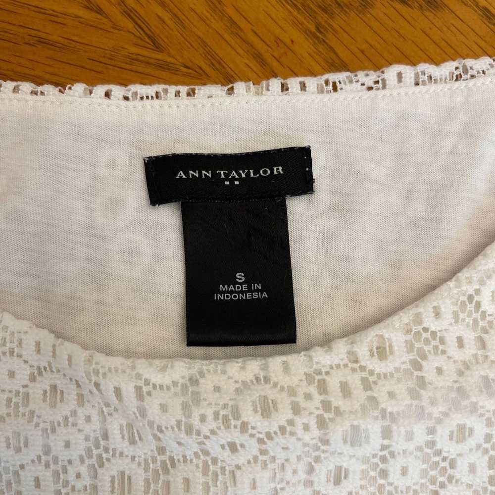 Ann Taylor Ann Taylor Blouse Women Sz S slightly … - image 7