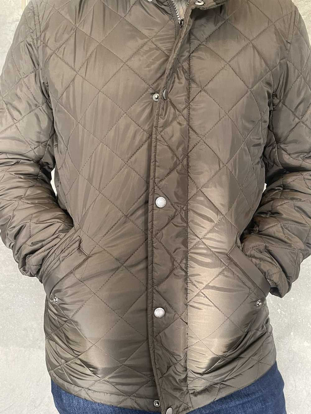 Cole Haan Cole Haan Quilted Olive Winter Jacket - image 3