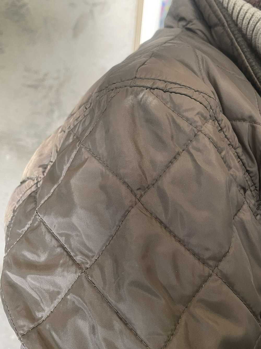 Cole Haan Cole Haan Quilted Olive Winter Jacket - image 6