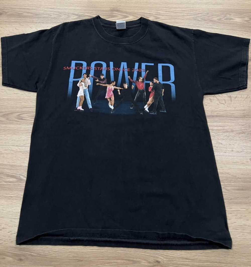 Vintage Vintage Power Figure Skating Ice Shirt - Gem