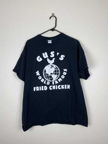 Gildan × Streetwear × Vintage Black T Shirt Gus’s 