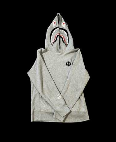 BAPE x PSG Shark Full Zip Hoodie “Navy” - Size : US M - US L