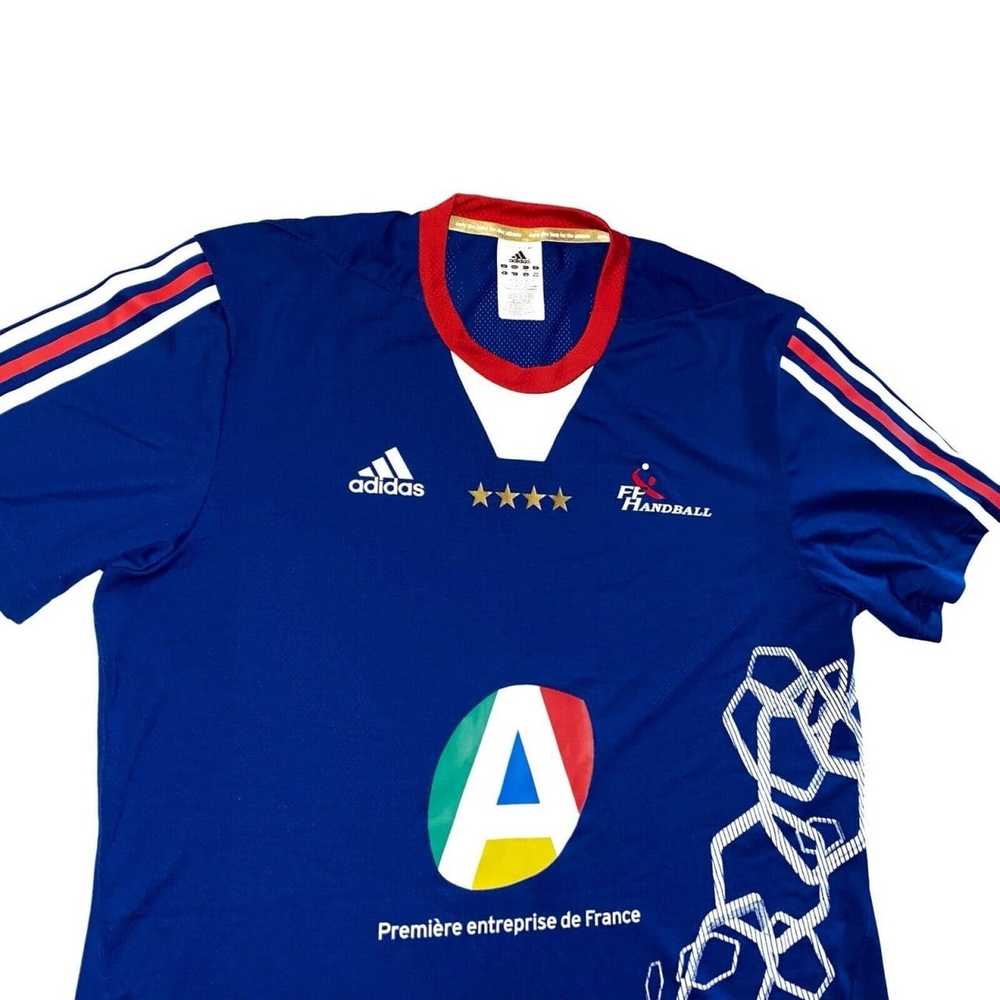 Adidas × Soccer Jersey × Vintage FRANCE NATIONAL … - image 2
