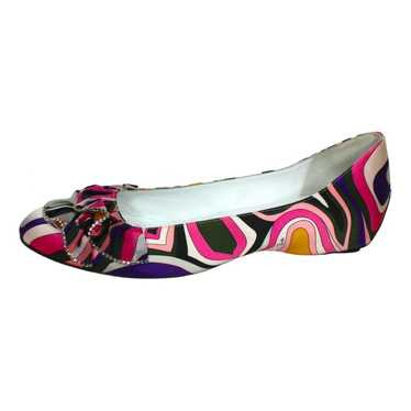 Emilio Pucci Cloth ballet flats