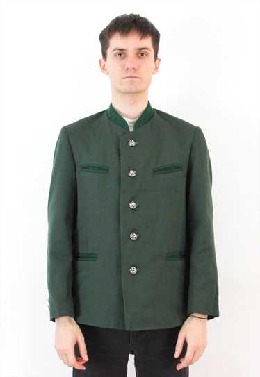 VEB Leipzig Wool Blazer Coat Trachten UK 38S Jack… - image 1