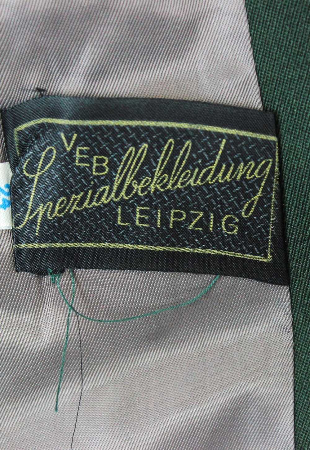 VEB Leipzig Wool Blazer Coat Trachten UK 38S Jack… - image 4