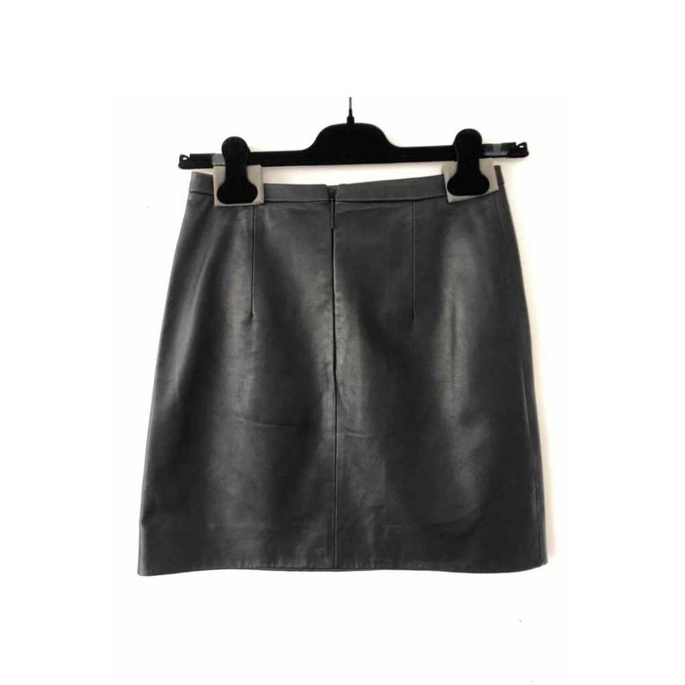 Christopher Kane Leather mini skirt - image 4