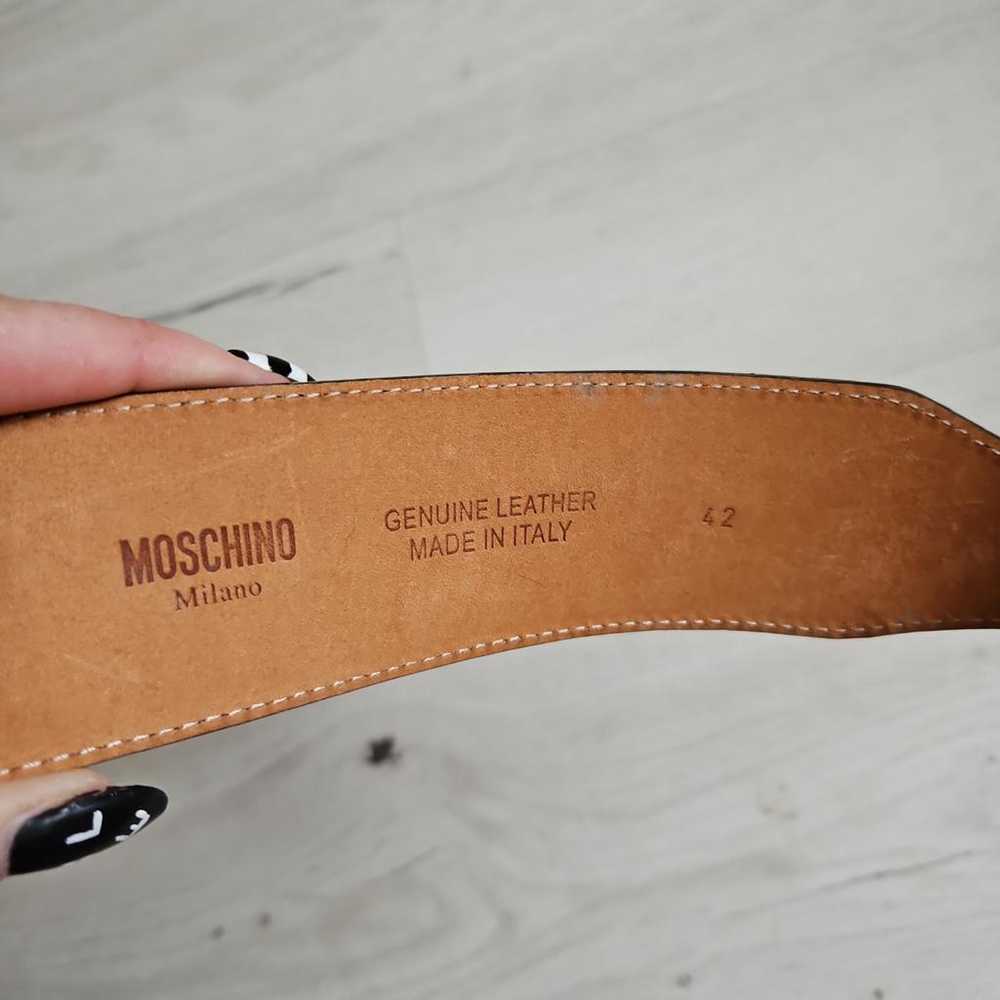 Moschino Leather belt - image 2