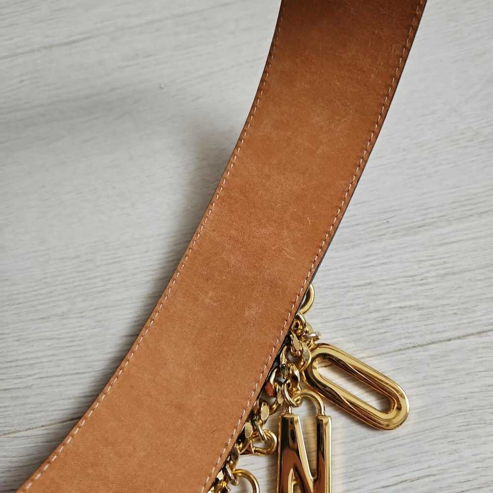 Moschino Leather belt - image 7