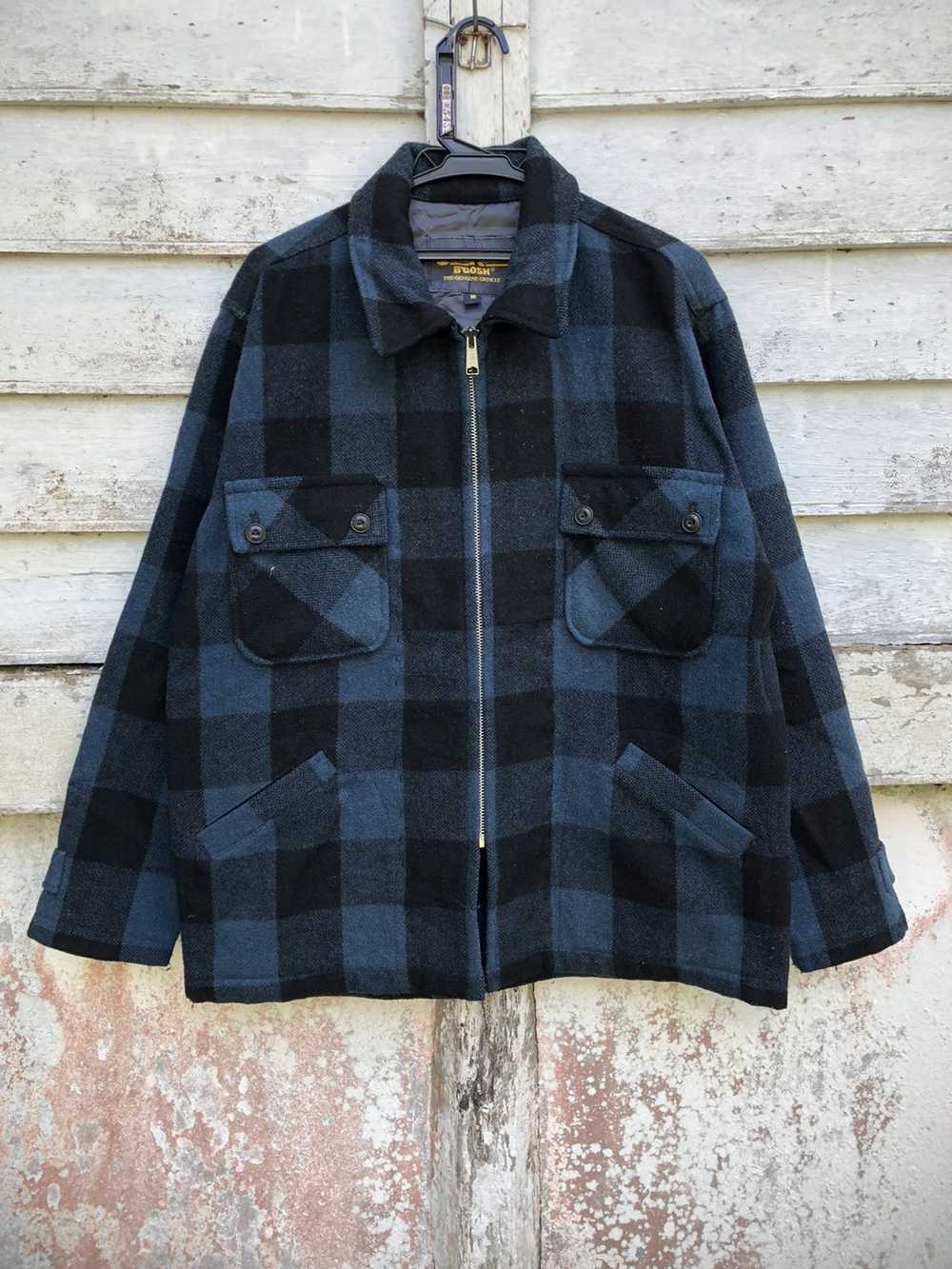 Oshkosh × Workers OshKosh Bgosh Plaid Tartan Wool… - image 1