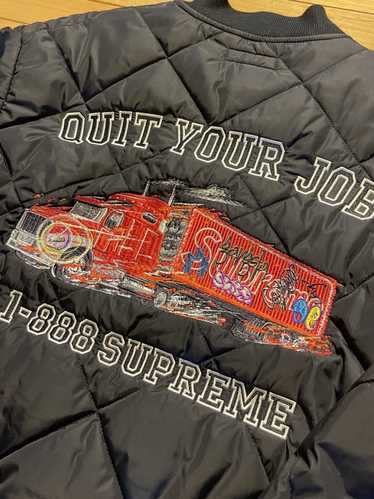 Supreme Is Selling a $198 Jacket That Tells You to Quit Your Job