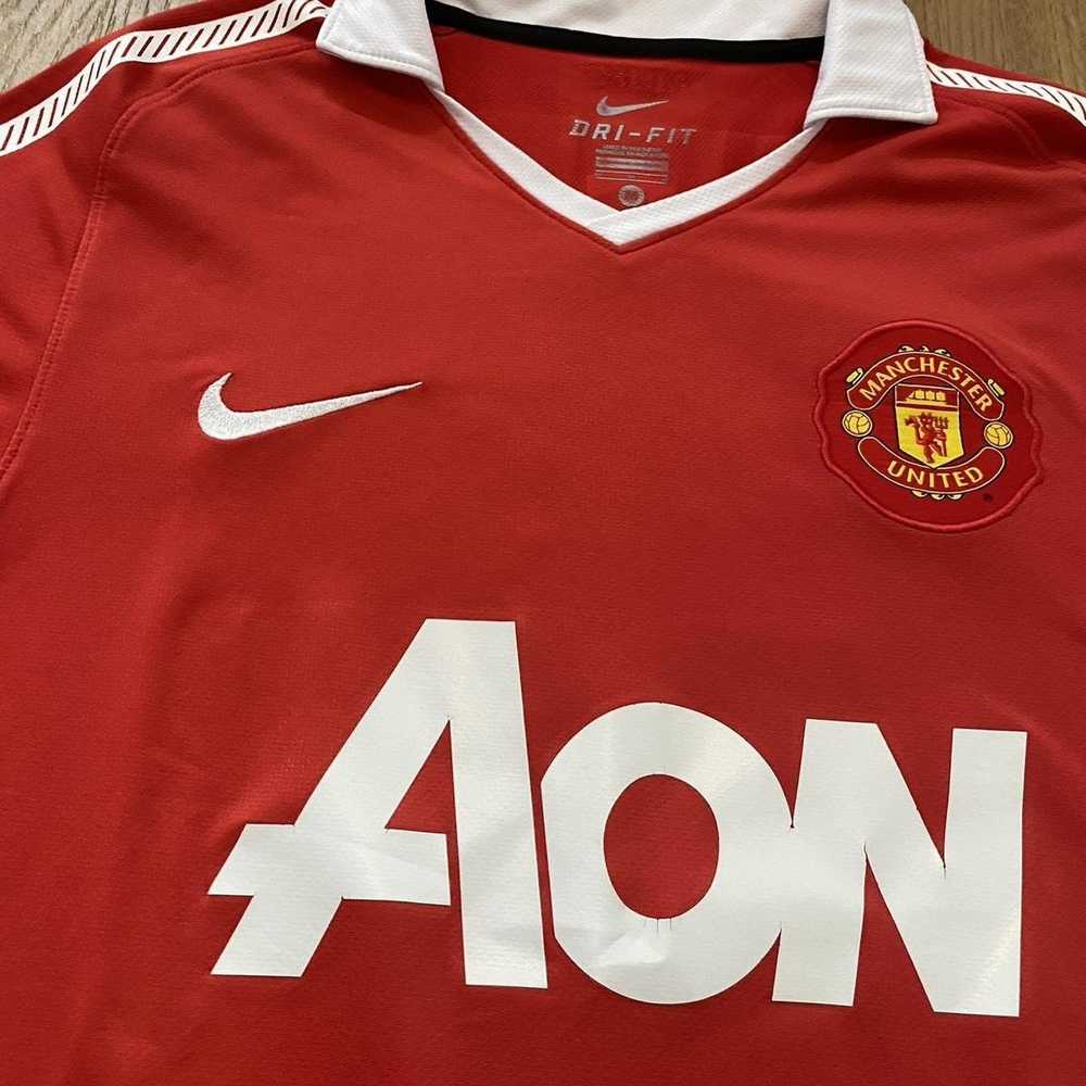 Nike 2010-11 *11 Giggs Manchester United Shirt Pr… - image 4