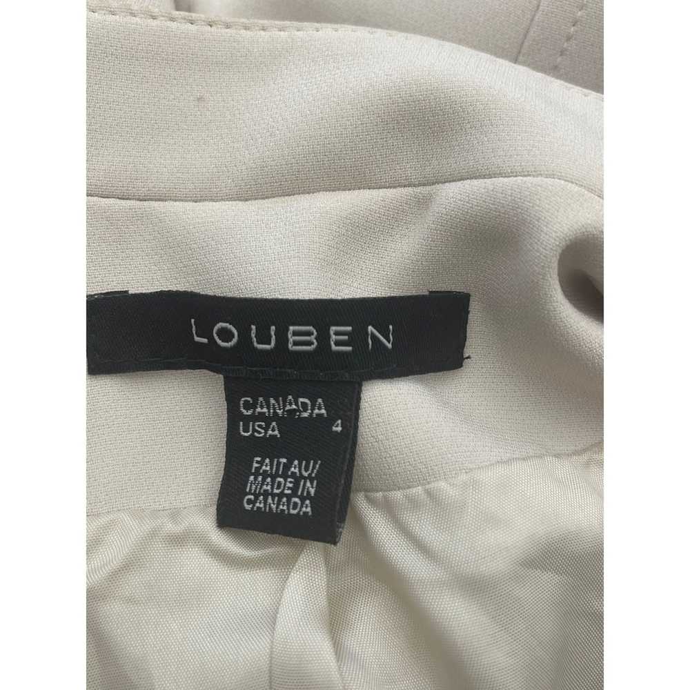 Other Louben Cream Silver Accent Blazer / Jacket … - image 10