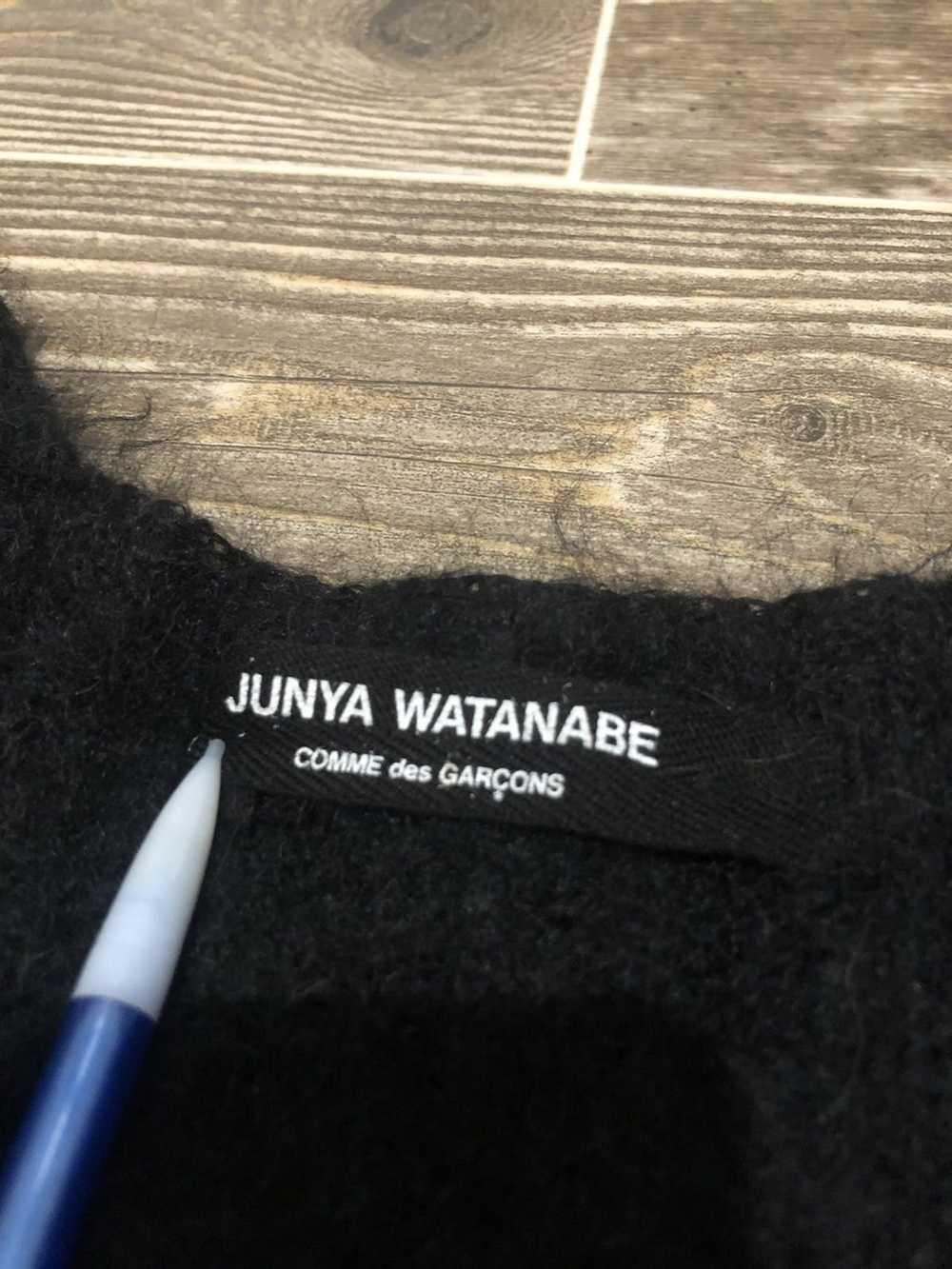 Junya Watanabe Junya Watanabe AW95 “X” Cross Moha… - image 4