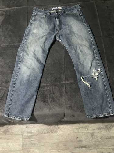 Denizen Distressed denim jeans