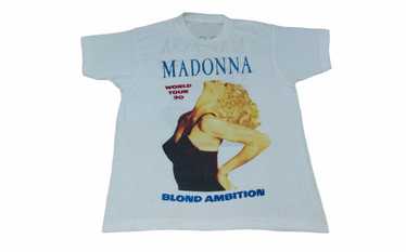 Band Tees × Vintage Vintage Madonna Singer T Shirt - image 1