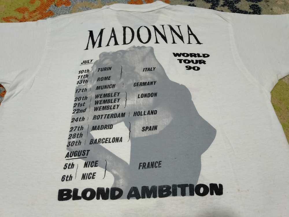 Band Tees × Vintage Vintage Madonna Singer T Shirt - image 2