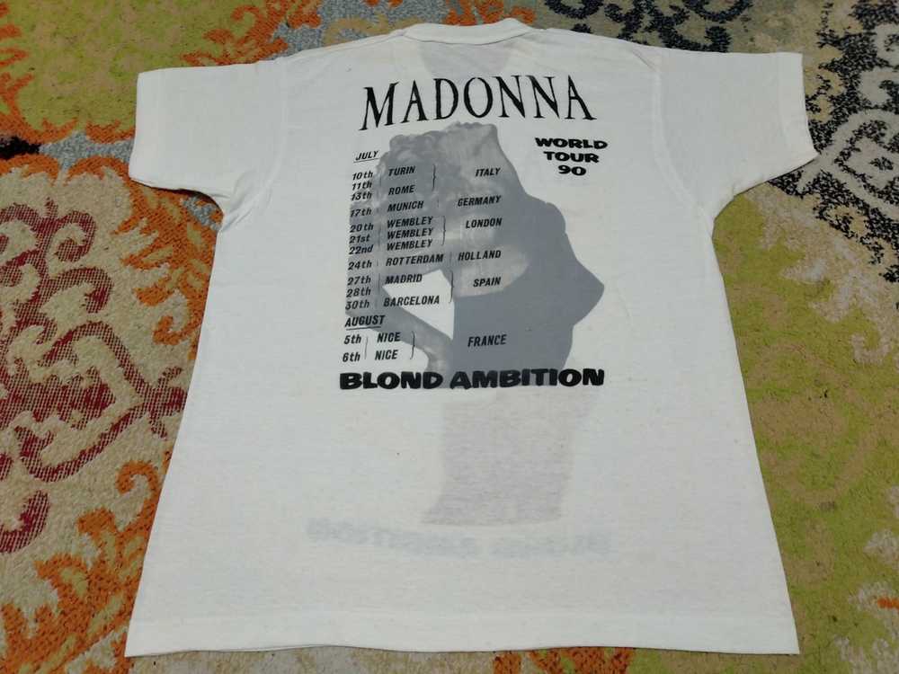 Band Tees × Vintage Vintage Madonna Singer T Shirt - image 3