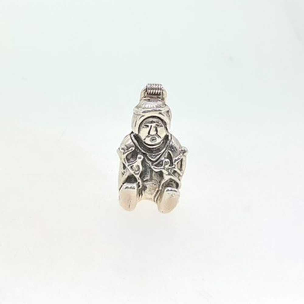 Sterling Silver Pueblo Storyteller Pendant - image 2