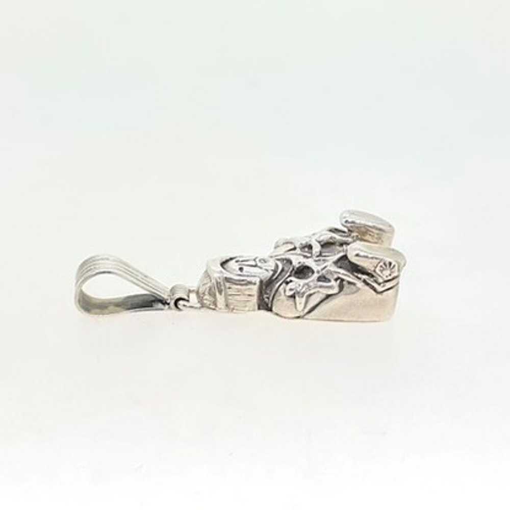 Sterling Silver Pueblo Storyteller Pendant - image 3