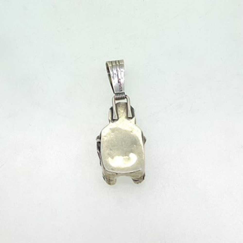 Sterling Silver Pueblo Storyteller Pendant - image 4