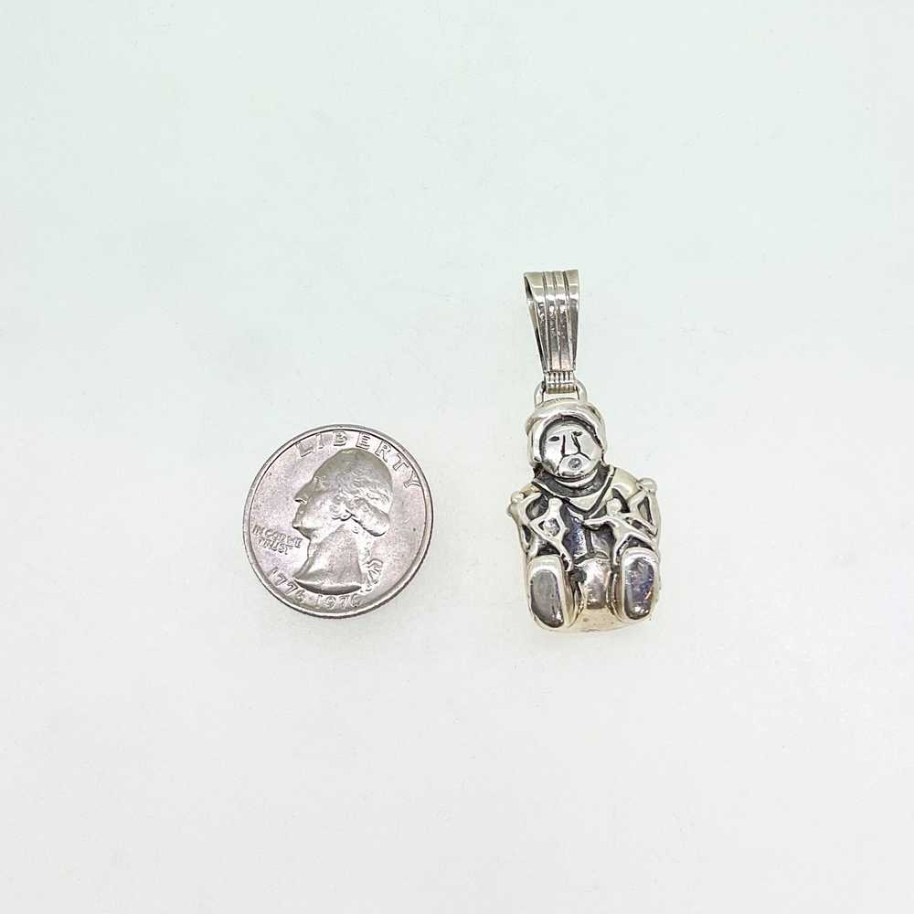 Sterling Silver Pueblo Storyteller Pendant - image 6