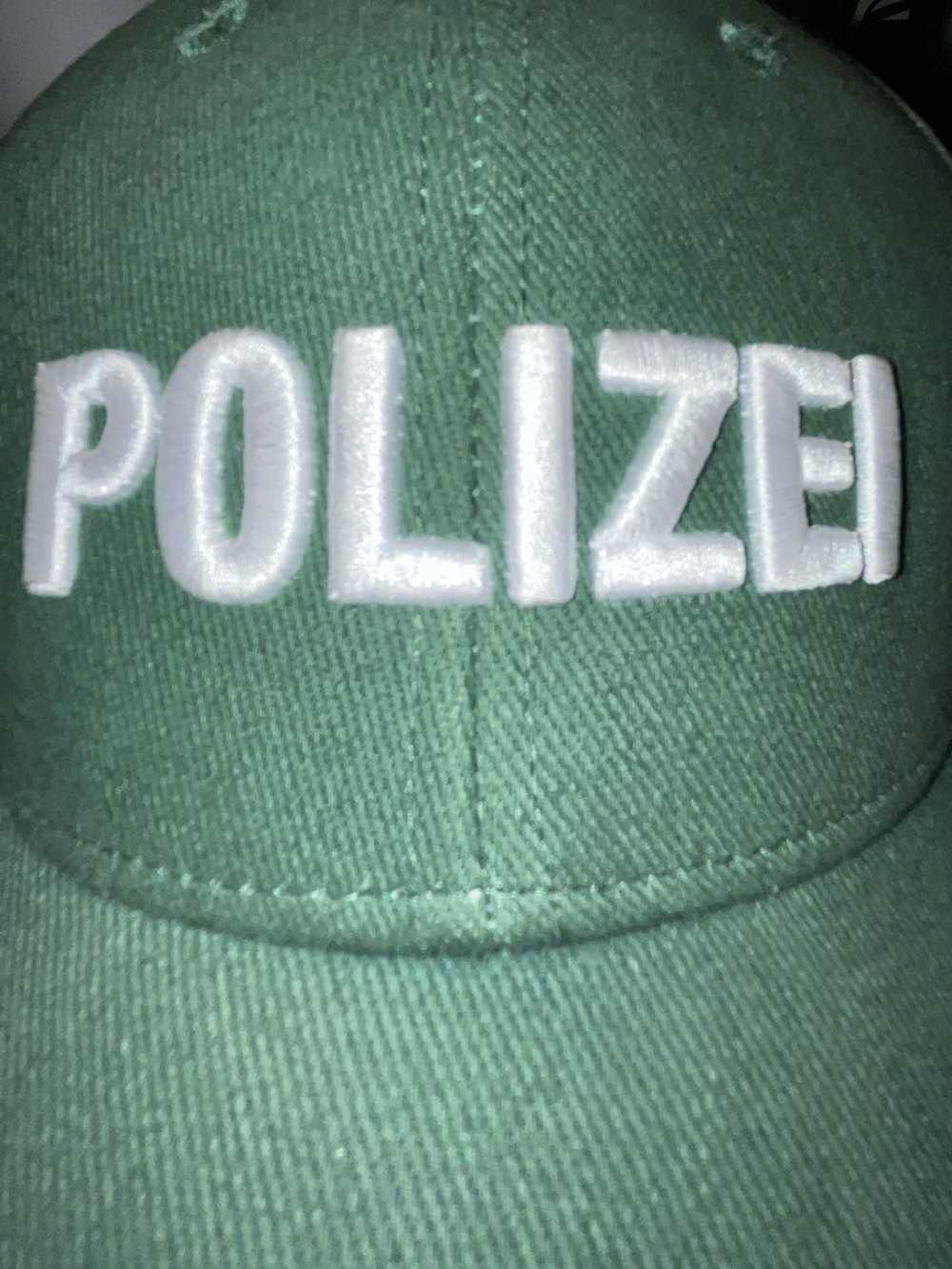 逸品】 VETEMENTS POLIZEI グリーン キャップ キャップ - www