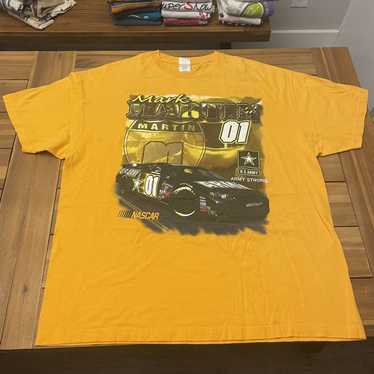 Vintage Y2K NASCAR Tony Schumacher Army AOP factory T-Shirt