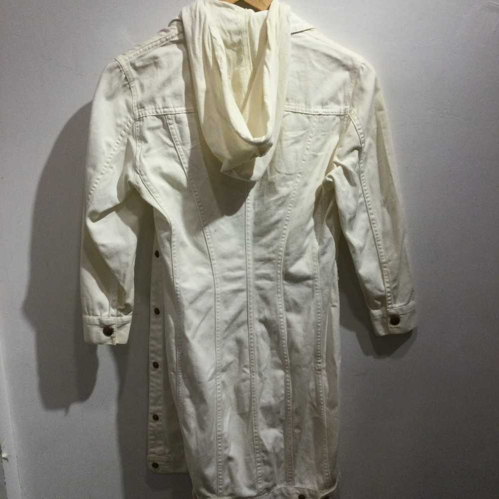 Junior Gaultier white jean-jacket-like dress with… - image 6