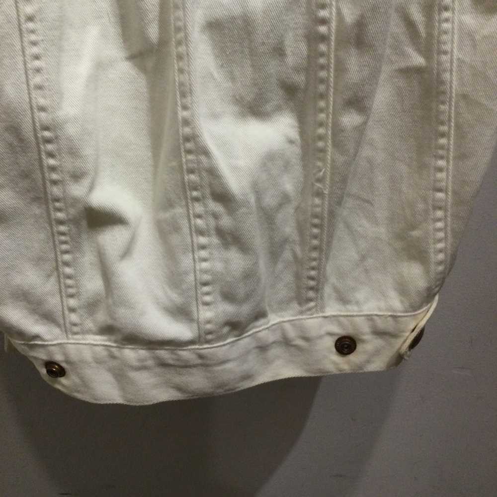 Junior Gaultier white jean-jacket-like dress with… - image 7